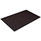 Channel Rib Indoor Commercial Mat, 4&#39; x 6&#39;, Charcoal