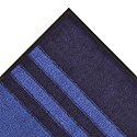 Notrax 137 Opera Entrance Mat, for Upscale Entrances, 4' Width x 12' Length x 3/8" Thickness, Blue
