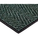 NoTrax 118 Arrow Trax Entrance Mat, for Main Entranceways and Heavy Traffic Areas, 4' Width x 8' Length x 3/8" Thickness, Hunter Green