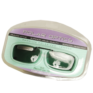 X Span Polarized Clip On Sunglasses